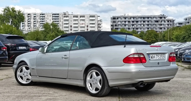 Mercedes-Benz CLK cena 24900 przebieg: 223000, rok produkcji 2000 z Warszawa małe 379